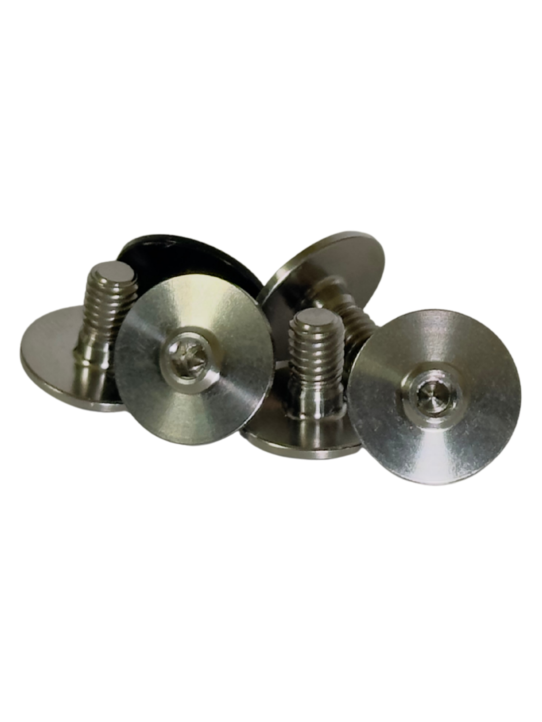 Titanium Road Bike Cleat Screws Upgrade Set - TiCN Coated